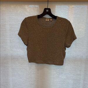 Heather Gray Women's Crop Top